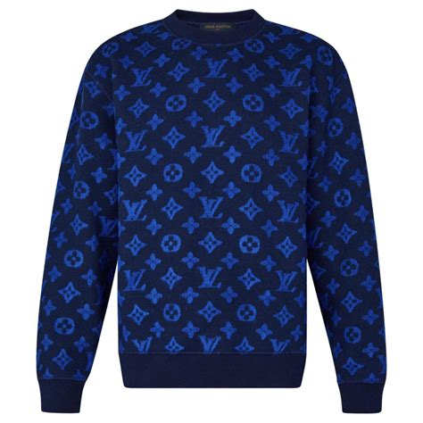 louis vuitton pullover blau|louis vuitton sweater bag.